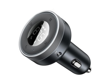 Baseus transmiter FM Enjoy Bluetooth MP3 car charger black