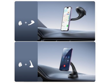 Suporte magn�tico para carro Joyroom JR-ZS406 para para-brisa/painel de instrumentos - preto