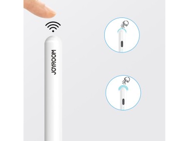 Caneta ativa Joyroom JR-X15, 130mAh, USB-C - branca Caneta ativa Joyroom JR-X15, 130mAh, USB-C - branca