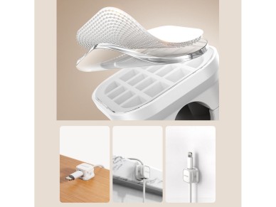 Organizador de cabos magn�tico Joyroom JR-ZS368 - branco (6 unidades)