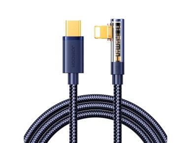 Joyroom Gaming Cable S-CL020A6 Lightning (angled) / USB-C (straight) 20W 1.2 m - blue Joyroom Gaming Cable S-CL020A6 Lightning (angled) / USB-C (straight) 20W 1.2 m - blue