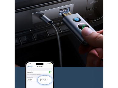 Receptor inalámbrico para coche Joyroom JR-CB7 - gris Receptor inalámbrico para coche Joyroom JR-CB7 - gris