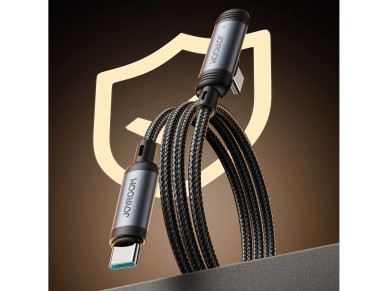 Cable USB-C Joyroom S-A56 EnjoyX Series 90� - USB-C 60 W 1,2 m - negro