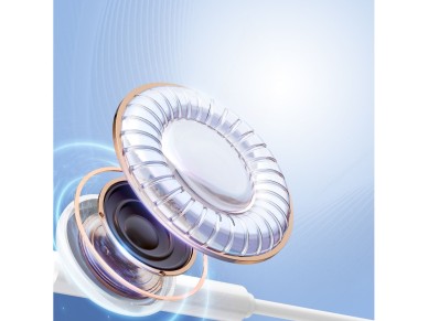 Fones de ouvido intra-auriculares Joyroom JR-EC05 USB-C - brancos