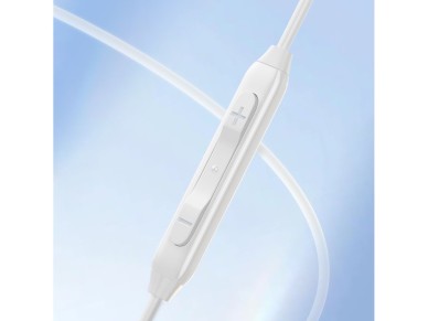 Fones de ouvido intra-auriculares Joyroom JR-EC05 USB-C - brancos