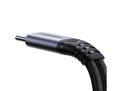 Adaptador DAC Joyroom SY-C02 2 en 1 USB-C a USB-C / minijack de 3,5 mm - negro