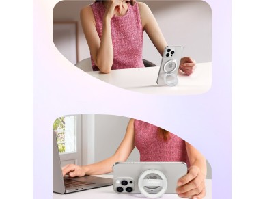 Anillo magn�tico Joyroom JR-ZS500 compatible con soporte MagSafe - Blanco