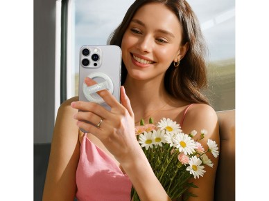 Anillo magn�tico Joyroom JR-ZS500 compatible con soporte MagSafe - Blanco