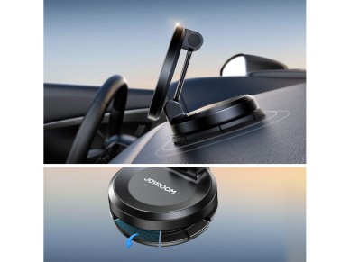 Suporte magnético para painel Joyroom JR-ZS505 compatível com MagSafe - Preto Suporte magnético para painel Joyroom JR-ZS505 compatível com MagSafe - Preto