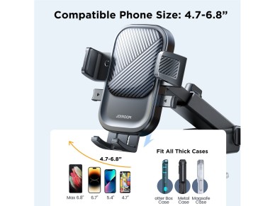 Suporte para celular Joyroom JR-OK6 para painel de carro - preto