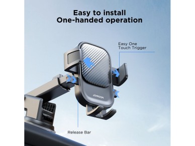 Suporte para celular Joyroom JR-OK6 para painel de carro - preto