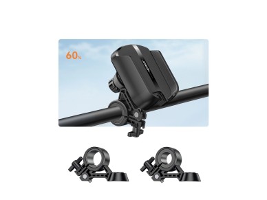 Soporte para tel�fono Joyroom JR-ZS431 para bicicleta, motocicleta y scooter (negro)