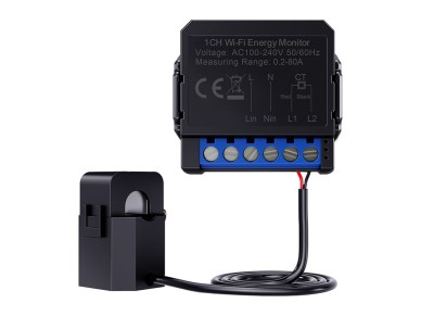 Medidor de energía inteligente bidireccional Avatto ZigBee ZWPM16-1 Medidor de energía inteligente bidireccional Avatto ZigBee ZWPM16-1