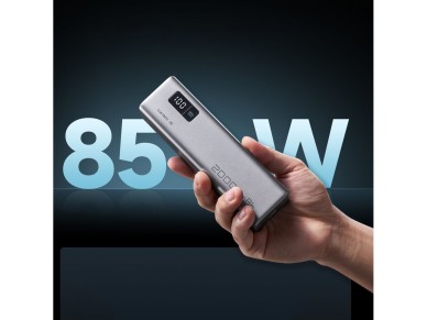 Powerbank Cuktech CUKP200XGLGR 100W 20000mAh 2 x USB-C 1 x USB-A - gray