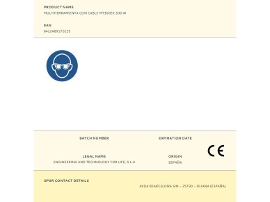 Multiferramenta com cabo mt300ek 300 w