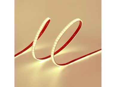 Tira de led luz do dia 4.000k adesivo 5m x 10 mm 8 w/m 100lm/w 24v dc