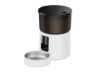 Dispensador de ração inteligente Rojeco 3L com Wi-Fi (Branco) Dispensador de ração inteligente Rojeco 3L com Wi-Fi (Branco)