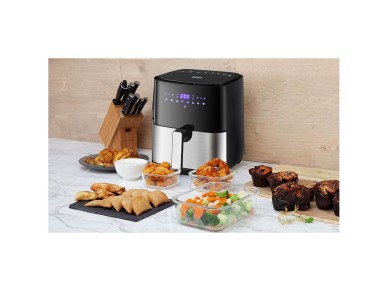 Fritadeira de ar 5 l com ecr� t�til led *** promo��o brinde 1 unidade ref. 07788 - papel para fritad