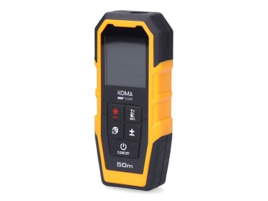 Medidor a laser com estojo 5,2 x 2,4 x 12,3 cm