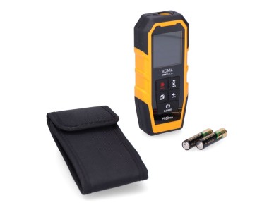 Medidor a laser com estojo 5,2 x 2,4 x 12,3 cm