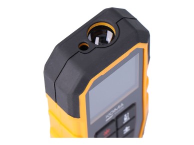 Medidor a laser com estojo 5,2 x 2,4 x 12,3 cm