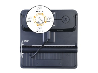 Luz solar de parede 12w 1.600lm 6.500k. edm