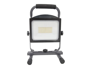 Foco/proyector led recargable 50w 5,000lm 12,000mah 6,500k