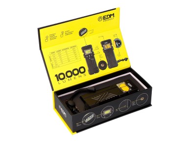 Linterna led de largo alcance 10000 lm Linterna led de largo alcance 10000 lm