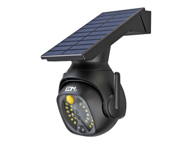 C�mara simulada con aplique solar