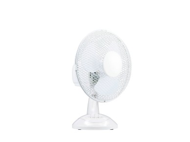 Ventilador sobremesa 22 w, �23 cm, blanco, 270 x 210 x 352 mm
