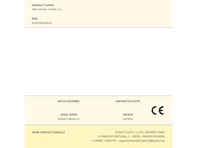 Tira led wi-fi rgb, 4 m