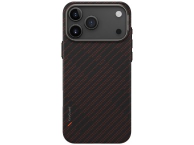 Capa de carregamento Uniq Keva EDGE Magclick para iPhone 17 Pro Max - Laranja Capa de carregamento Uniq Keva EDGE Magclick para iPhone 17 Pro Max - Laranja