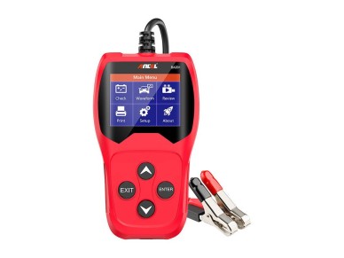 Testador de baterias Ancel BA201 8-16V DC Testador de baterias Ancel BA201 8-16V DC