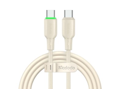 Cable USB-C do USB-C Mcdodo CA-4770 65W 1.2m (beige)