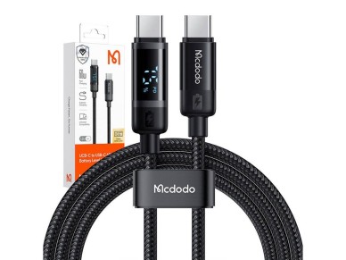 Mcdodo CA-5780 USB-C to USB-C 60W data cable 1.2m (black)