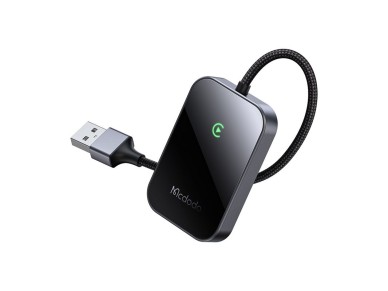 Adaptador sem fio CarPlay com cabo USB McDodo CA-7210 preto