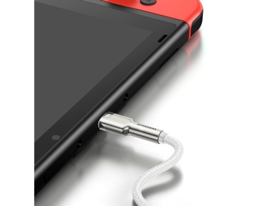 Cable Baseus Cafule Metal PD USB-C - USB-C 1,0 m blanco 100W