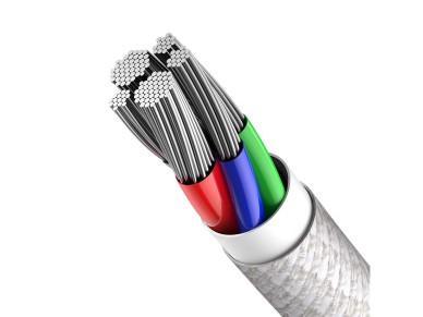 Cable Baseus de alta densidad PD USB-C - Lightning 2,0 m blanco 20 W