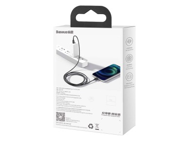 Baseus cable Superior PD USB-C - Lightning 1,0 m black 20W Baseus cable Superior PD USB-C - Lightning 1,0 m black 20W