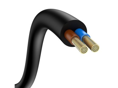 Cargador de pared Baseus GaN3 Pro PD 65W 2x USB-C 2x USB negro + cable USB-C - USB-C