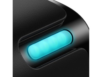 Cargador de pared Baseus GaN5 Pro PD 100W 1x USB-C 1x USB negro + USB-C - USB-C
