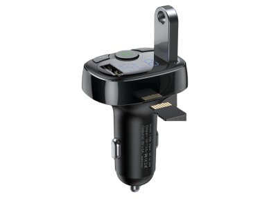 Transmisor FM Baseus en forma de T S-09A Bluetooth MP3 negro