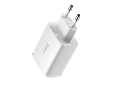 Cargador de pared Baseus Compact 3 x USB blanco 17w