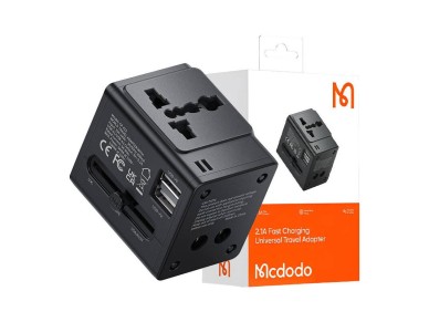 Travel Adapter McDodo CP-4120 2.1A Fast Charging