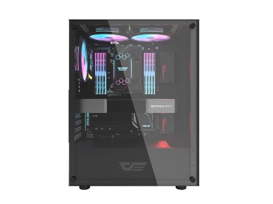 Caja de ordenador Darkflash DK100 (negra)