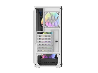 Darkflash DK151 LED computer case (white) + 3 RGB fans