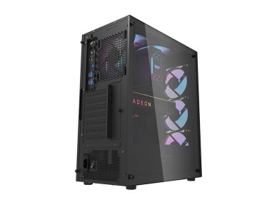 Gabinete Darkflash DK352 Plus (preto) + 4 ventoinhas RGB Gabinete Darkflash DK352 Plus (preto) + 4 ventoinhas RGB