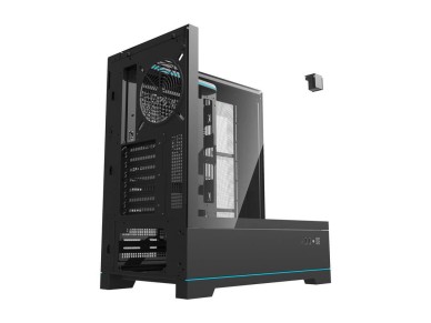 Darkflash DY450 computer case without fans (black)
