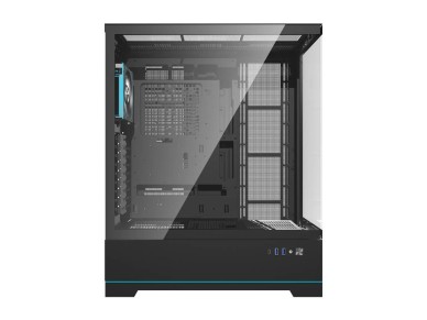 Caja de ordenador Darkflash DY451L PRO (negra) + 1 ventilador