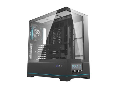 Darkflash DY451 PRO computer case (black) + 1 fan Darkflash DY451 PRO computer case (black) + 1 fan